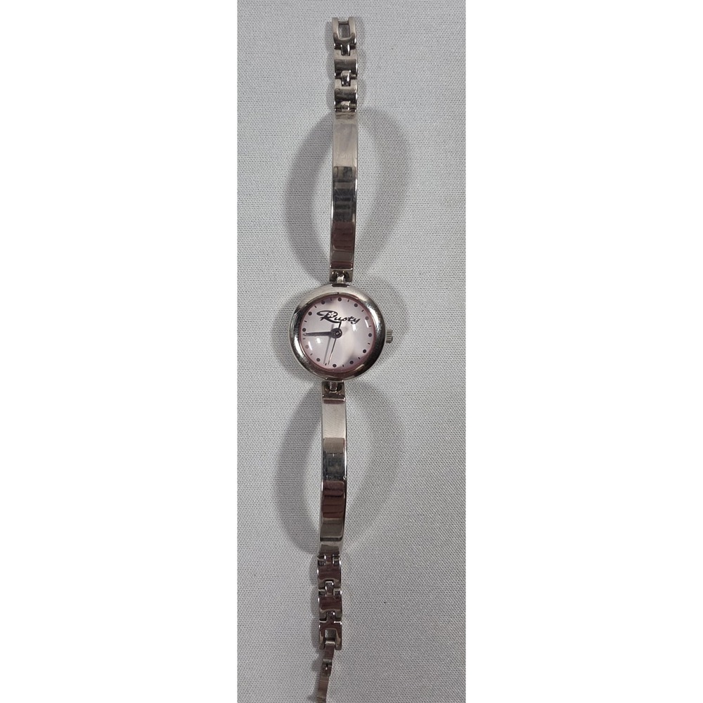 Roxy Womens Watch Pink Logo Y2K Works New Battery